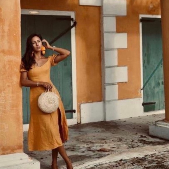 Reformation Canopy Linen Dress - Picture 3 of 6